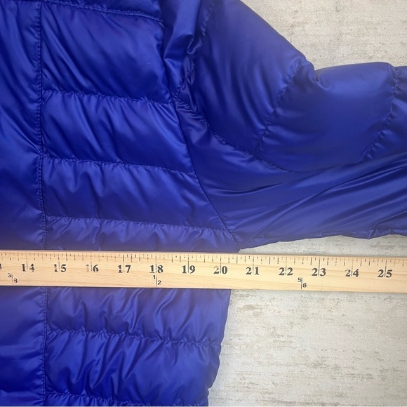 Kenneth Cole Winter Puffer Jacket Duck Down & Waterfowl Feathers Sz Large Purple - Picture 16 of 16